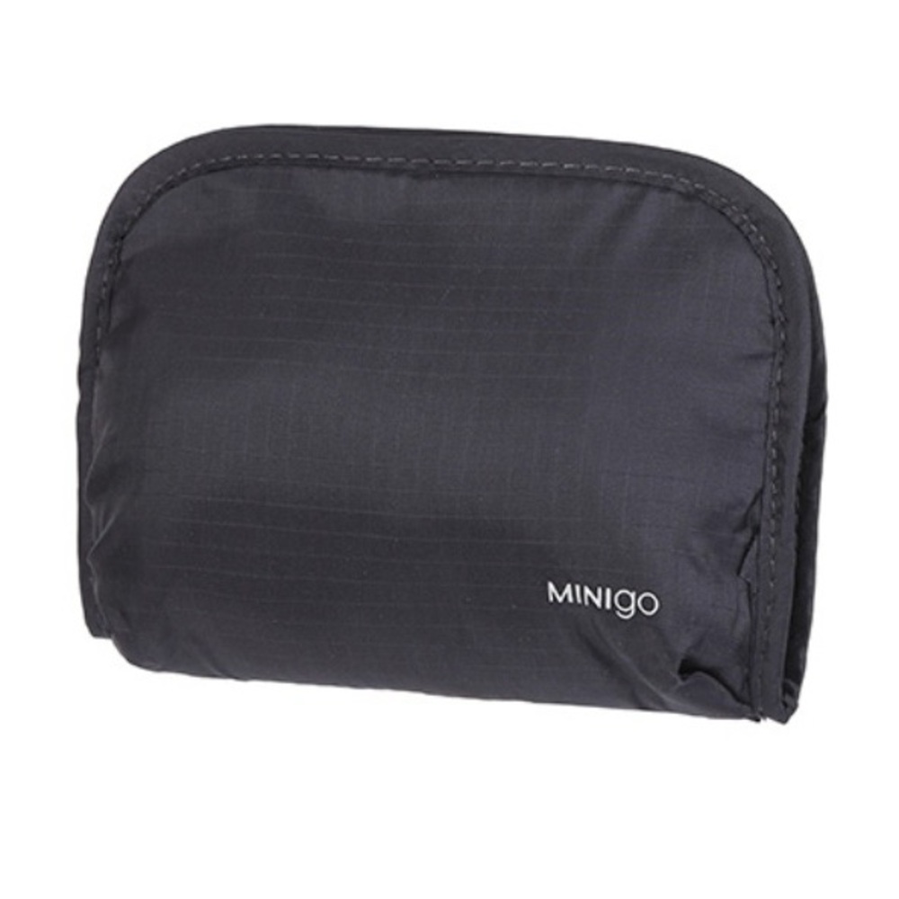 NWT Miniso Minigo Dark Blue Portable Cosmetic Bag